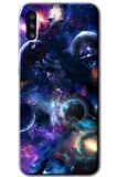 Galaxy A50 Kılıf HD Desen Baskılı Arka Kapak - Gezegen Karışımı 