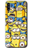 Galaxy A50s Kılıf HD Desen Baskılı Arka Kapak - Minion Ordusu 