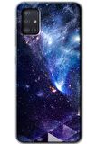 Galaxy A51 Kılıf HD Desen Baskılı Arka Kapak - Galaksi 