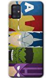 Galaxy A51 Kılıf HD Desen Baskılı Arka Kapak - Avengers-1 