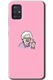 Galaxy A51 Kılıf HD Desen Baskılı Arka Kapak - Bad Grandmother 