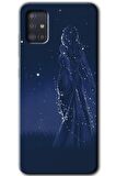 Galaxy A51 Kılıf HD Desen Baskılı Arka Kapak - Gecenin Kraliçesi 