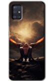 Galaxy A51 Kılıf HD Desen Baskılı Arka Kapak - Wings of Power 