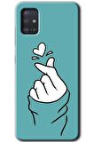 Galaxy A51 Kılıf HD Desen Baskılı Arka Kapak - Mutluluk 