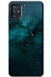Galaxy A51 Kılıf HD Desen Baskılı Arka Kapak - Yıldızlararası 