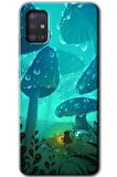 Galaxy A51 Kılıf HD Desen Baskılı Arka Kapak - Silhoutte Dropss 