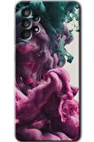Galaxy A52 Kılıf HD Desen Baskılı Arka Kapak - Liquid Cloud 