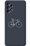 Galaxy A52s Kılıf HD Desen Baskılı Arka Kapak - Bike 