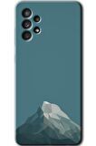 Galaxy A53 Kılıf HD Desen Baskılı Arka Kapak - Alone Mountain 