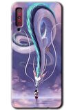 Galaxy A7 2018 Kılıf HD Desen Baskılı Arka Kapak - Dragon Snake 