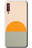 Galaxy A7 2018 Kılıf HD Desen Baskılı Arka Kapak - Color Wall 