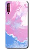 Galaxy A7 2018 Kılıf HD Desen Baskılı Arka Kapak - Liquid Lekeler Art 