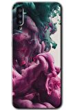 Galaxy A70 Kılıf HD Desen Baskılı Arka Kapak - Liquid Cloud 