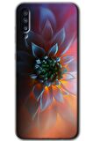 Galaxy A70 Kılıf HD Desen Baskılı Arka Kapak - Çiçek Motif 