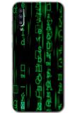 Galaxy A70 Kılıf HD Desen Baskılı Arka Kapak - Matrix 