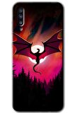 Galaxy A70 Kılıf HD Desen Baskılı Arka Kapak - Dragon Night 