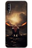 Galaxy A70 Kılıf HD Desen Baskılı Arka Kapak - Wings of Power 