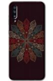Galaxy A70 Kılıf HD Desen Baskılı Arka Kapak - Mandala Flower Wal 