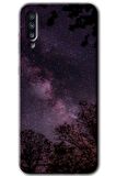 Galaxy A70s Kılıf HD Desen Baskılı Arka Kapak - Gece Galaksi 