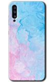 Galaxy A70s Kılıf HD Desen Baskılı Arka Kapak - Blue Art 