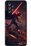 Galaxy A73 Kılıf HD Desen Baskılı Arka Kapak - Darh Vader Wars 