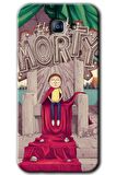 Galaxy A8 2016 Kılıf HD Desen Baskılı Arka Kapak - Morty 