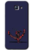 Galaxy A8 2016 Kılıf HD Desen Baskılı Arka Kapak - DeadPool 3 