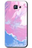 Galaxy A8 2016 Kılıf HD Desen Baskılı Arka Kapak - Liquid Lekeler Art 