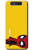 Galaxy A80 Kılıf HD Desen Baskılı Arka Kapak - DeadPool 6 