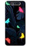 Galaxy A80 Kılıf HD Desen Baskılı Arka Kapak - Lighter Butterfly 