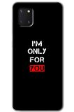 Galaxy A81 Kılıf HD Desen Baskılı Arka Kapak - For You 
