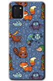 Galaxy A81 Kılıf HD Desen Baskılı Arka Kapak - Animals Funny 