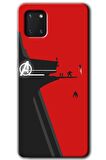 Galaxy A81 Kılıf HD Desen Baskılı Arka Kapak - Avengers Tower 
