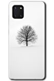 Galaxy A81 Kılıf HD Desen Baskılı Arka Kapak - Alone Tree 