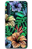 Galaxy A9 2018 Kılıf HD Desen Baskılı Arka Kapak - Hibiscus Flowers 