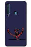 Galaxy A9 2018 Kılıf HD Desen Baskılı Arka Kapak - DeadPool 3 
