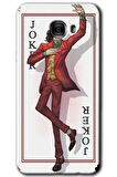 Galaxy C7 Kılıf HD Desen Baskılı Arka Kapak - Joker İskambil 
