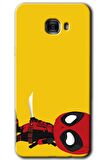 Galaxy C7 Kılıf HD Desen Baskılı Arka Kapak - DeadPool 6 