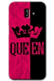 Galaxy J8 Kılıf HD Desen Baskılı Arka Kapak - Queen 