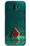 Galaxy J8 Kılıf HD Desen Baskılı Arka Kapak - House In Woods 