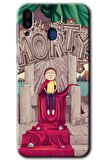 Galaxy M10 Kılıf HD Desen Baskılı Arka Kapak - Morty 
