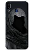 Galaxy M10 Kılıf HD Desen Baskılı Arka Kapak - Death 