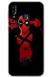 Galaxy M10 Kılıf HD Desen Baskılı Arka Kapak - DeadPool 4 