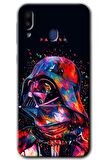 Galaxy M10 Kılıf HD Desen Baskılı Arka Kapak - Father Vader 