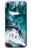 Galaxy M10s Kılıf HD Desen Baskılı Arka Kapak - Deniz Kıyısı 