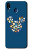 Galaxy M10s Kılıf HD Desen Baskılı Arka Kapak - Mickey 