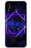 Galaxy M20 Kılıf HD Desen Baskılı Arka Kapak - Mekanik Yaprak 5 