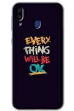 Galaxy M20 Kılıf HD Desen Baskılı Arka Kapak - Everything 