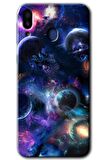Galaxy M20 Kılıf HD Desen Baskılı Arka Kapak - Gezegen Karışımı 