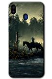 Galaxy M20 Kılıf HD Desen Baskılı Arka Kapak - Savaşçı 
